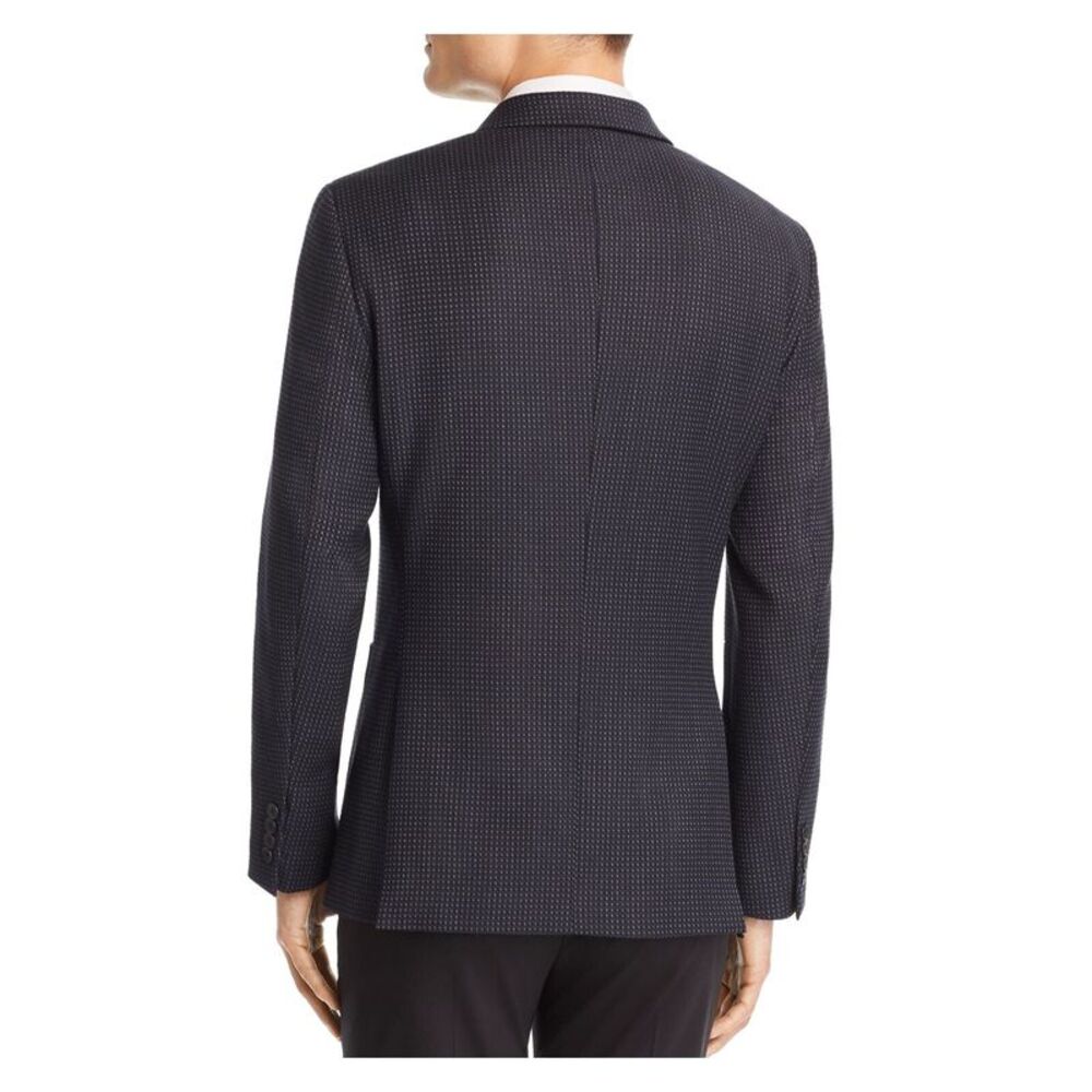 THEORY Mens Gray Single Breasted, Slim Fit Sport Coat 36R - Picture 2 of 2